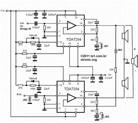 So 100+100 = 200 watts. TDA7294 Audio Amplifier 2 x 80W ~ AmplifierCircuits.com ...