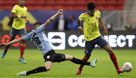 Foto Copa America Taklukkan Uruguay Kolombia Susul Brasil Dan Peru Ke