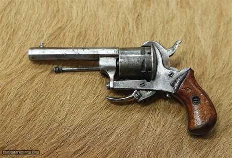 Belgian 7mm Pinfire Civil War Pistol