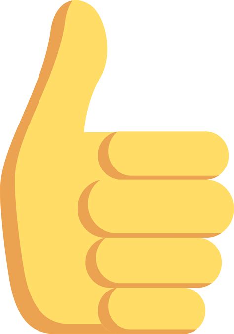 Download Thumbs Up Emoji Png Transparent Thumbs Up Sticker Png Image