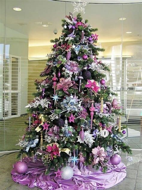 25 Beautiful Purple Christmas Tree Decorations Ideas Magment