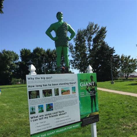 Green Giant Statue Park In Blue Earth Mn