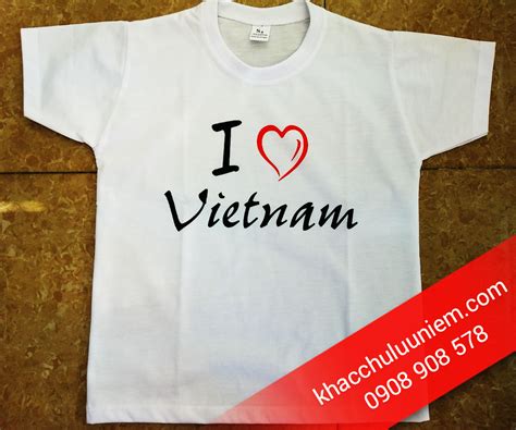 Áo Thun Tôi Yêu Việt Nam I Love Viet Nam