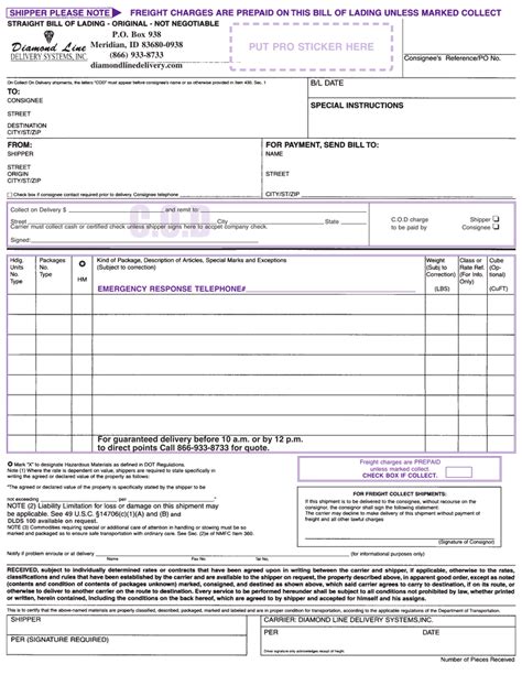Bill of lading forms are the receipts that carriers issue as a way or sign of confirmation that a specific list of goods have already been placed in the conveyance. Dicom Freight Bill Of Lading - Dicom Freight Bill Of Lading - Dicom Bill Of Lading Pdf ...