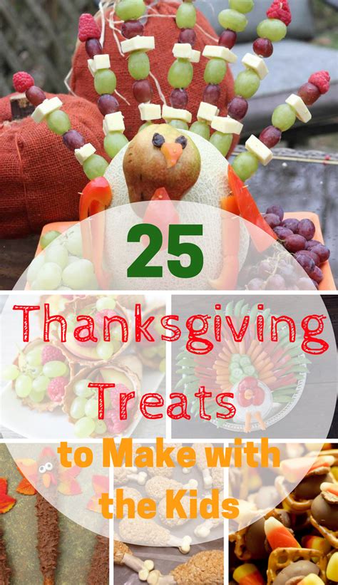 25 Thanksgiving Treats To Make With The Kids