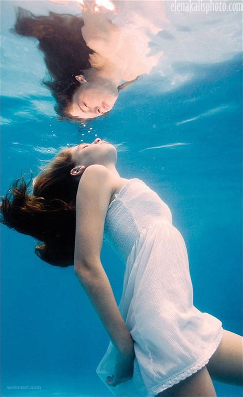 under water reflection photography underwater portrait water reflection photography