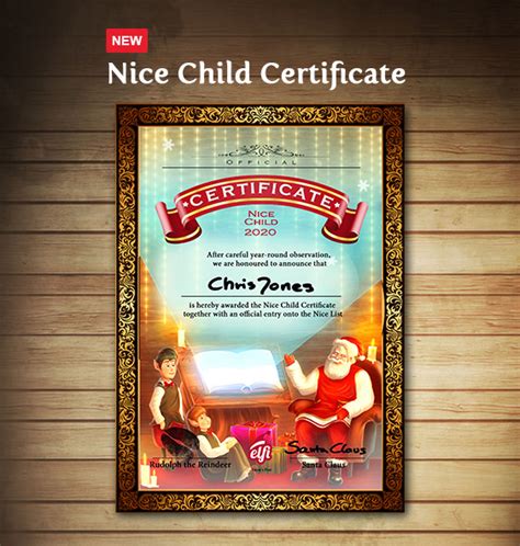 Successfully passed an online course? Nice List Certificate Template Free : Free Letter To Santa Template With Nice List Certificate ...