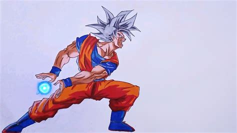 Mastered Ultra Instinct Kamehameha Goku A Lapiz Goku Dibujo A Lapiz