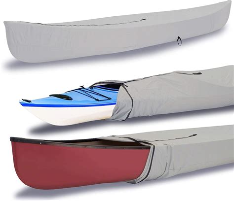 Eliteshield Canoe Cover Kayak Cover Waterproof Uv Resistant Marine Grade Polyester