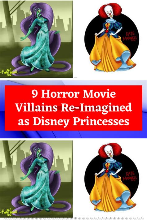 9 Horror Movie Villains Re Imagined As Disney Princesses Artofit