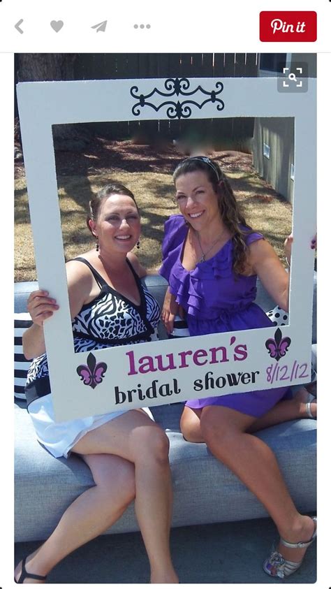 Instagram Frame Bridal Shower Diy Bridal Shower Party Bridal Shower