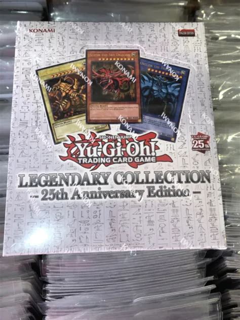Yu Gi Oh Legendary Collection 25th Anniversary Edition 5 Box Display
