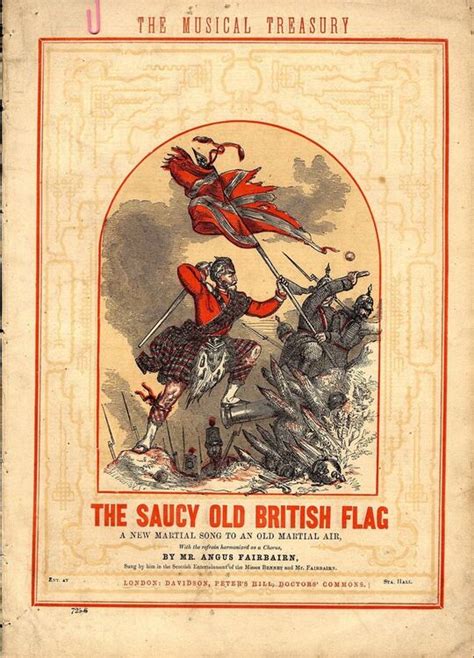 The Saucy Old British Flag A New Marital Song To An Old Marital Air