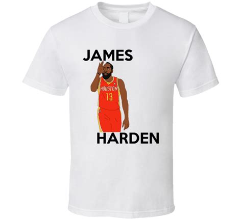 James Harden Houston Basketball T Shirt