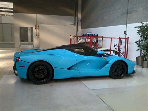 View similar cars and explore different trim configurations. First Baby Blue Ferrari LaFerrari Emerges - GTspirit