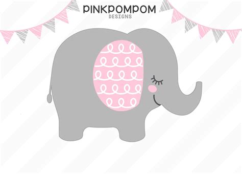 Free Free Baby Elephant Pink Svg 354 SVG PNG EPS DXF File
