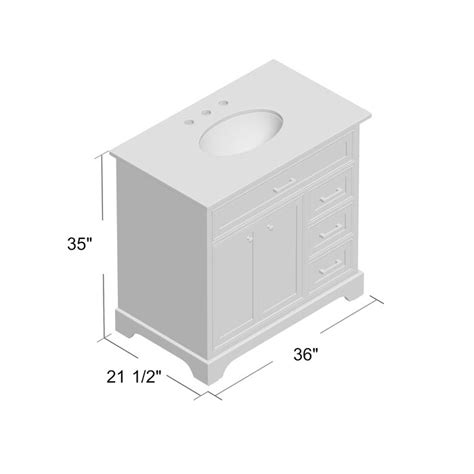 Andover Mills™ Rossi 36 Free Standing Single Bathroom Vanity With Marble Vanity Top And Reviews