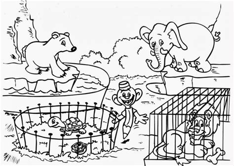 Get This Printable Zoo Coloring Pages For Kids 5176