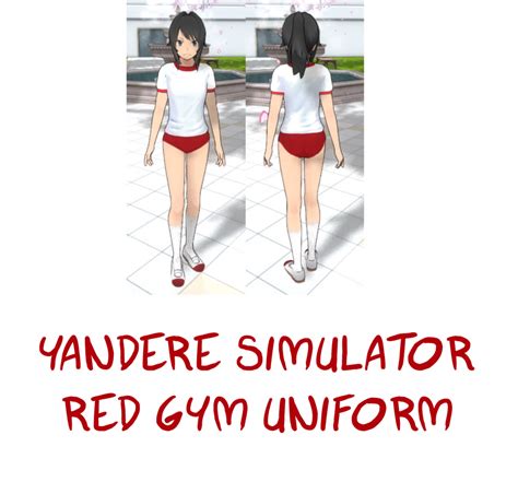 Yandere Simulator Red Gym Uniform By Imaginaryalchemist On Deviantart
