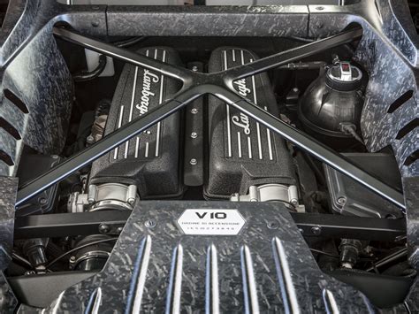 2015 Lamborghini Huracan Lp 610 4 Supercar Engine Wallpapers Hd