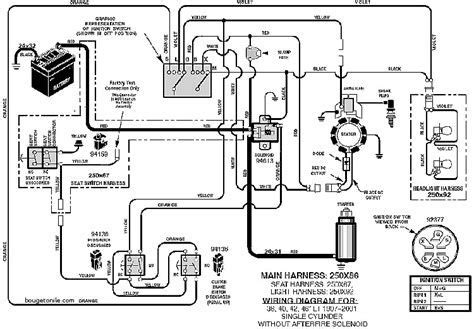 Wiring Diagram For Mtd Riding Lawn Mower