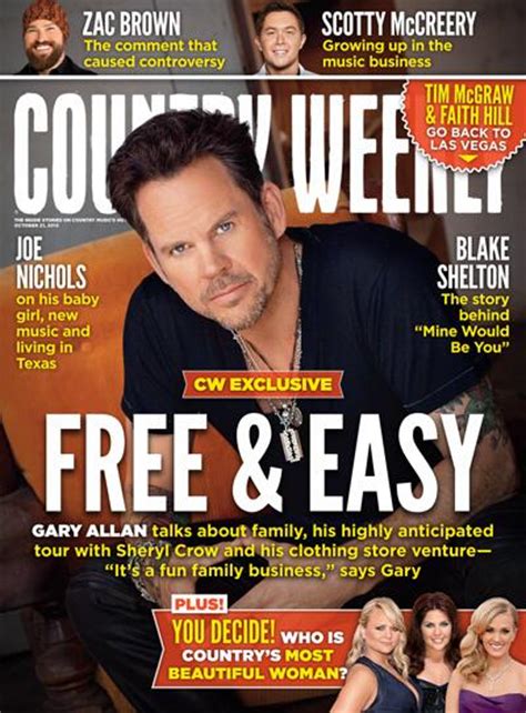 Country Weekly Gary Allan