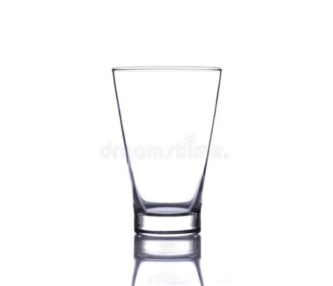 Empty Glass Isolated On White Background Stock Photo Image Of White