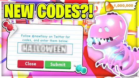 I go through and try every single roblox promo code that has ever existed! NEW ADOPT ME HALLOWEEN UPDATE! CODES?!? - Roblox Adopt Me ...