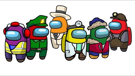 Well, long story short, we wanted to add skins as a surprise in yesterday's update, but they were a bit buggy, so i pulled them out at the last minute so we could get all the fixes out. How To Draw Among Us Characters - Game Skins Speed Art ...