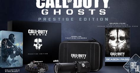 Call Of Duty Ghosts Prestige Edition Includes A Wearable Camera For £