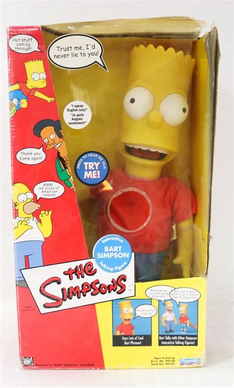 Simpsons Interactive Action Figure Bart Simpson
