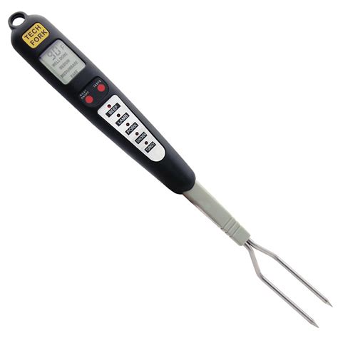 Instant Read Food Meat Fork Digital Thermometer For Grilling Barbecue