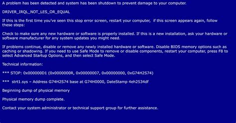 Windows Blue Screen Bsod How To Fix Blue Screen Of Death Ionos