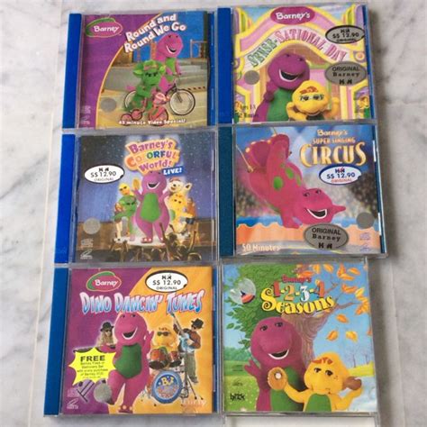 Barney Vcd Hobbies And Toys Music And Media Music Accessories On Carousell