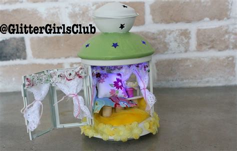 How To Make Your Own Diy Fairy House Lantern Fairies Dollhouse Fairy