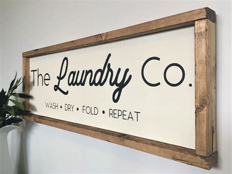 Excited To Share This Item From My Etsy Shop The Laundry Co Sign