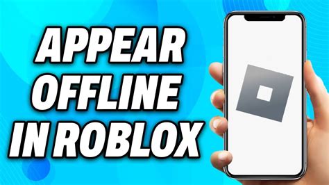 How To Appear Offline In Roblox 2024 Easy Fix Youtube