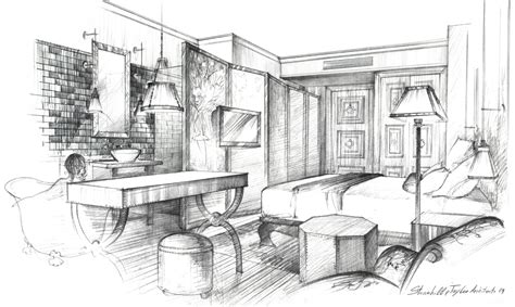 Architectural Rendering Drawing