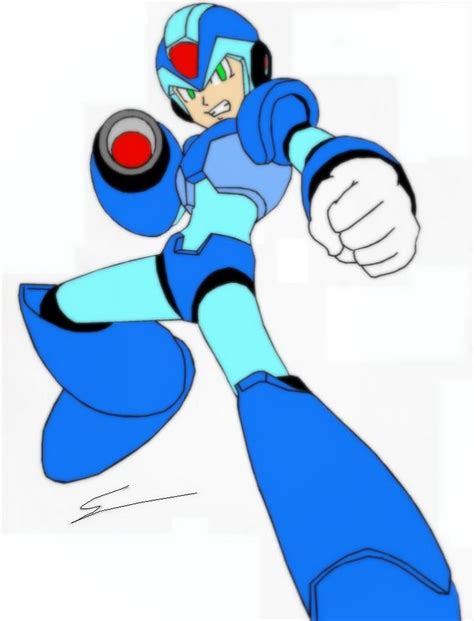Mega Man X By Birdboy100 On Deviantart