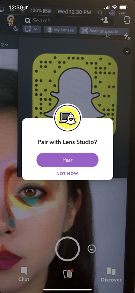 Pairing To Snapchat Lens Studio By Snap Inc