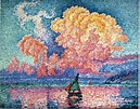 "Le nuage rose, Antibes" Paul Signac | Pinturas impresionistas ...