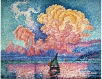 "Le nuage rose, Antibes" Paul Signac | Art prints, Art, Painting