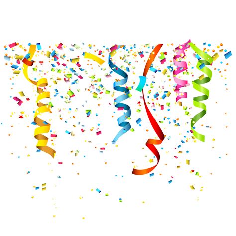 Party Streamer Clip Art Transparent