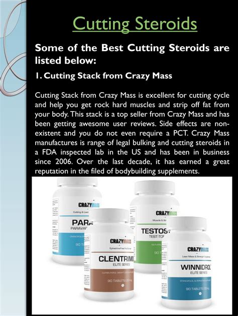 Ppt Best Cutting Steroids Powerpoint Presentation Free Download Id