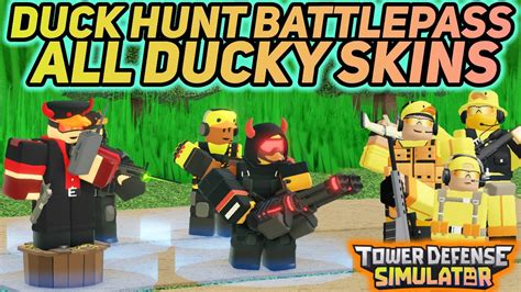 All Ducky Skins Showcase Duck Hunteaster 2022 Event Battlepass