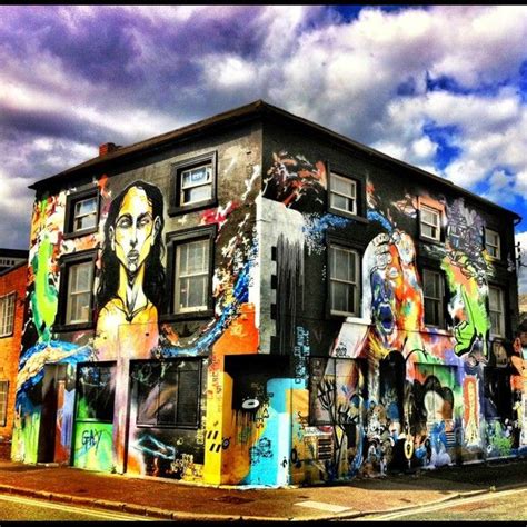 graffiti house andover street digbeth birmingham uk birmingham 3d street art street art