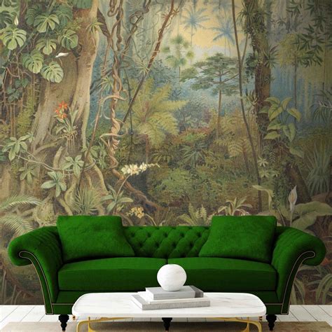 Tropical Paradise Wall Mural By Woodchip And Magnolia Jungle Wall