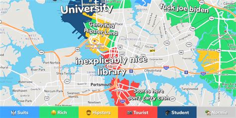 Norfolk Neighborhood Map