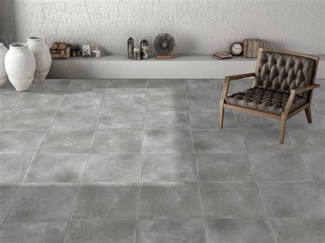 Energy Grey Concrete Effect Porcelain Floor Tile