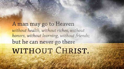 You Cannot Get To Heaven Without Christ Ministry127